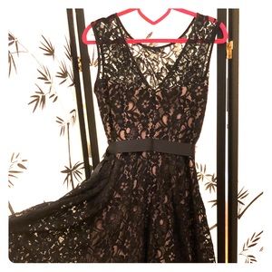Beautiful black lace dress Size 6